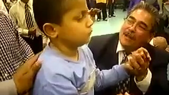 Boy Healed Of Cerebral Palsy